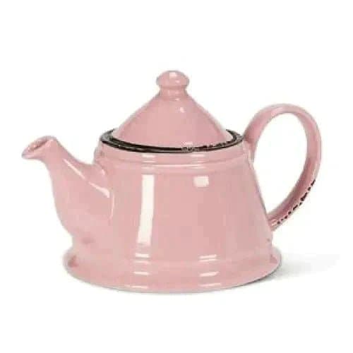 Enamel Look Teapot Pink | Treasures of my HeART