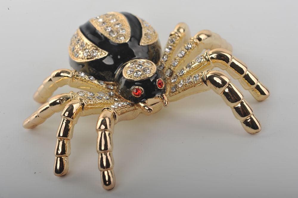 Gold & Black Tarantula Spider | Treasures of my HeART