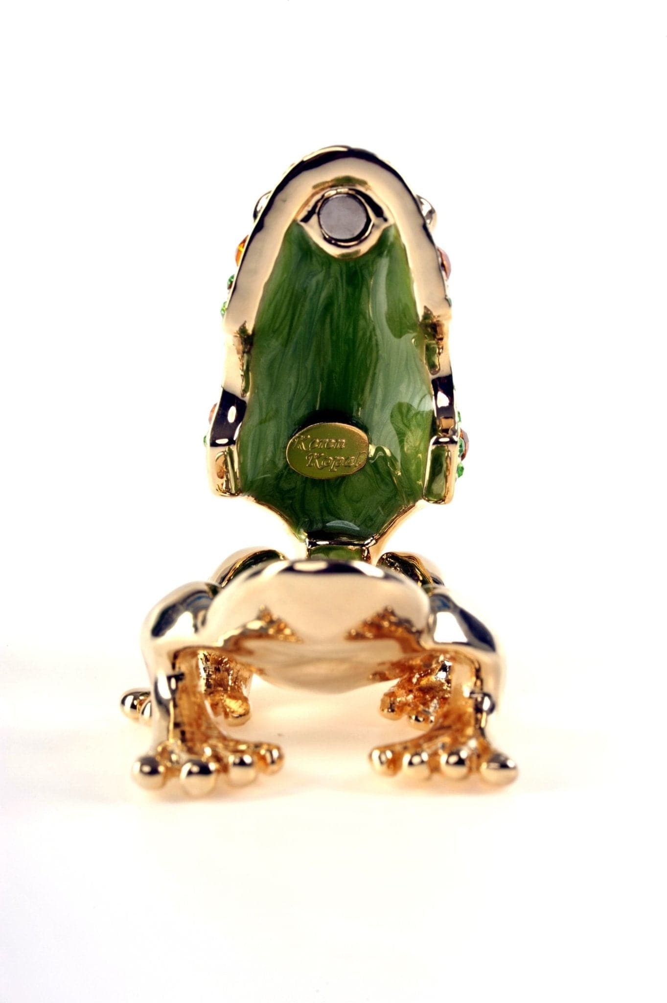 Gold & Green Frog - Treasures of my HeART