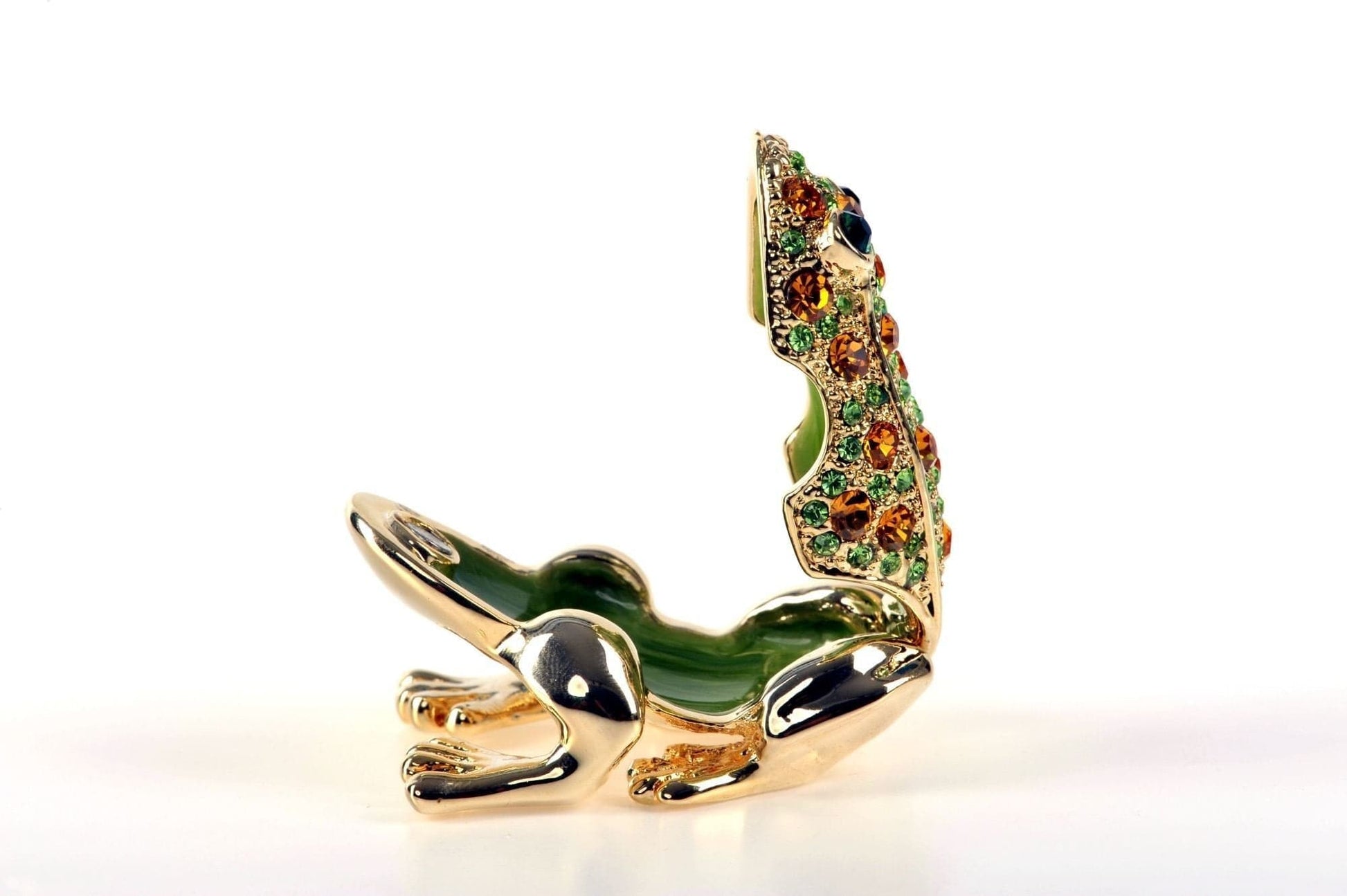 Gold & Green Frog - Treasures of my HeART