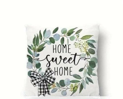Home Sweet Home Pillow - Treasures of my HeART