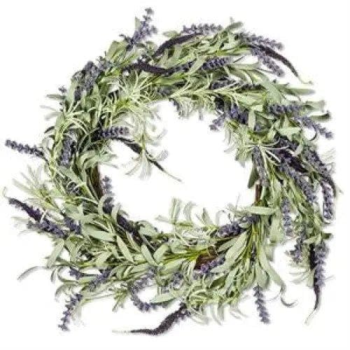 Lavender & Leaf Wreath | Treasures of my HeART