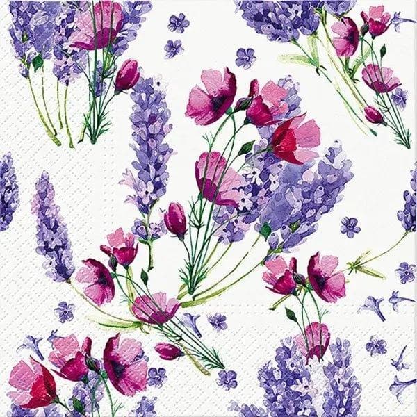 Luncheon Fragrant Lavender Napkins - Treasures of my HeART