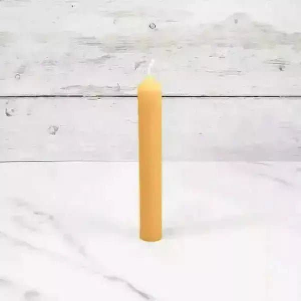 Natural Beeswax Tube Candles - 6inch | Treasures of my HeART