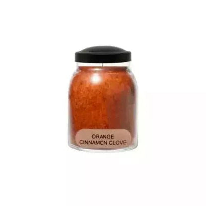 Orange Cinnamon Clove Scented Candle - 6 Oz, Baby Jar | Treasures of my HeART