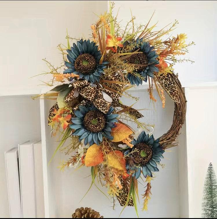 Pastoral Sunflower Wreath - Treasures of my HeART