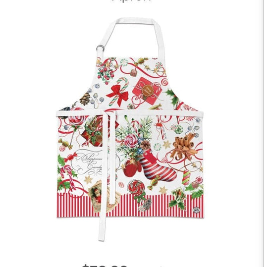 Peppermint Chefs Apron | Treasures of my HeART