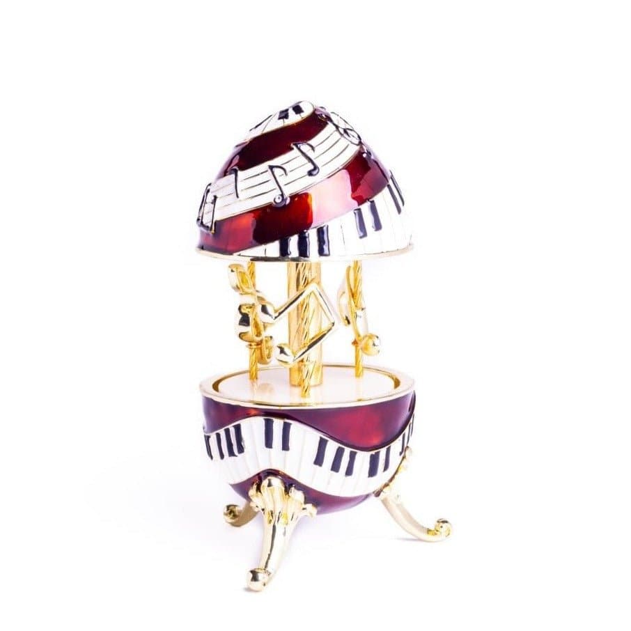 Piano Musical Carousel with Music Clef and Notes - Treasures of my HeART