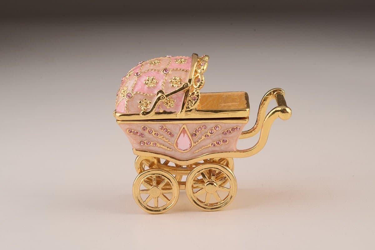 Pink Baby Carriage Trinket Box | Treasures of my HeART