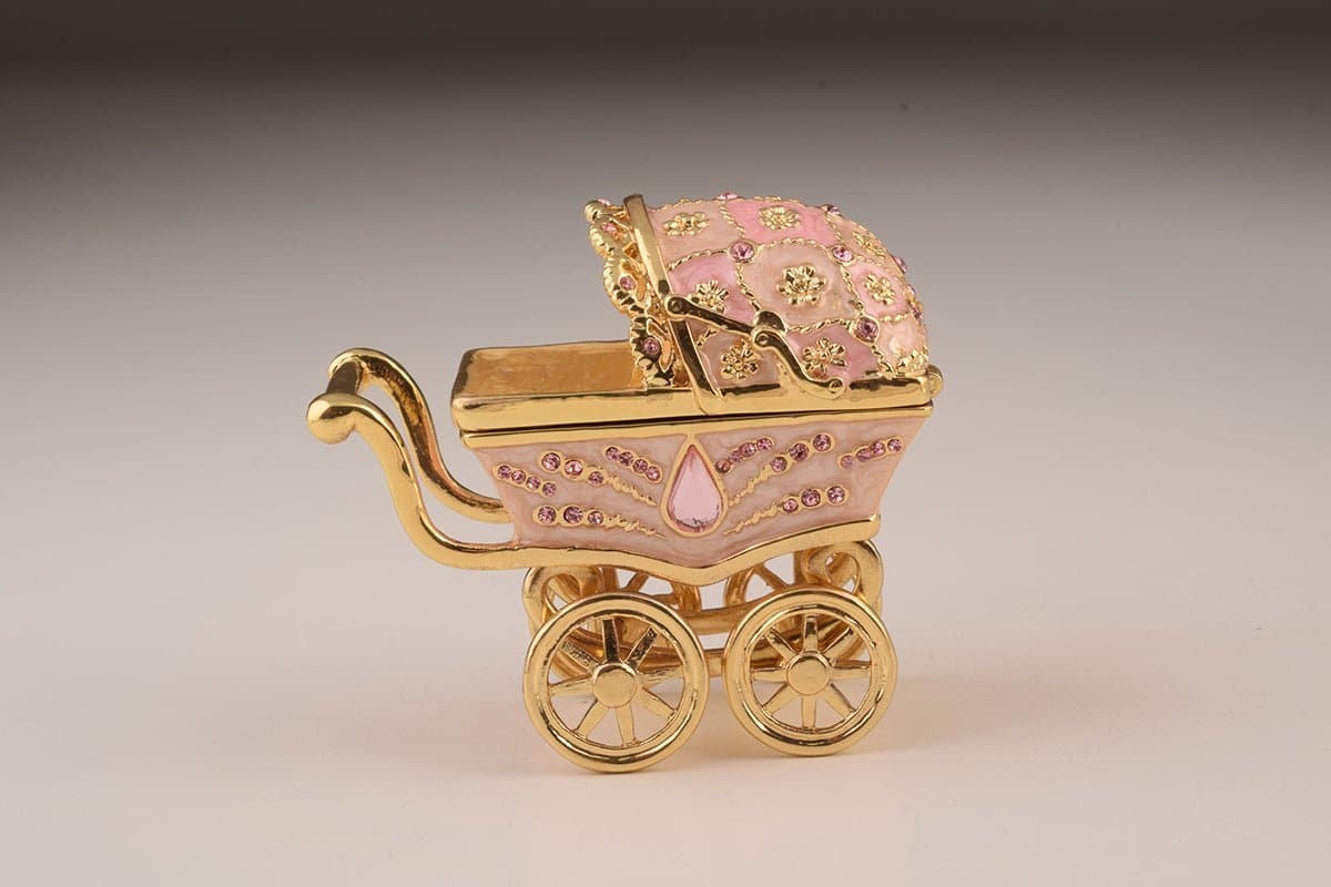 Pink Baby Carriage Trinket Box | Treasures of my HeART