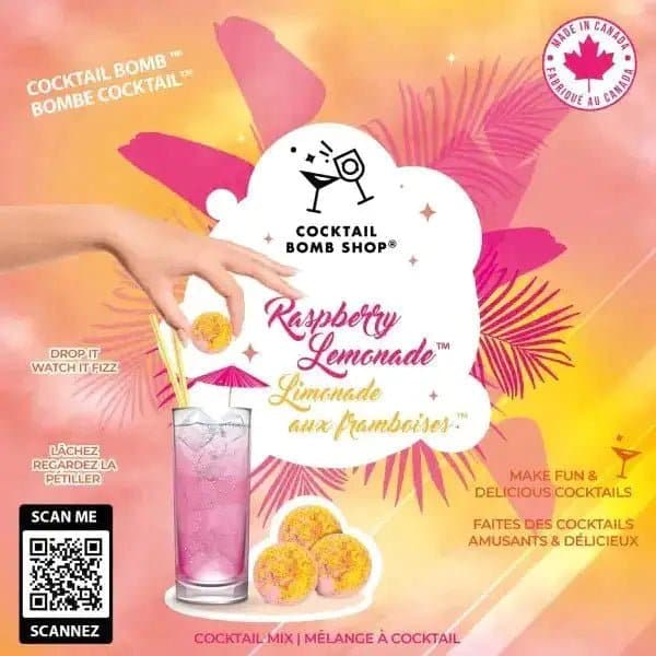 Raspberry Lemonade Cocktail Bomb  lol | Treasures of my HeART