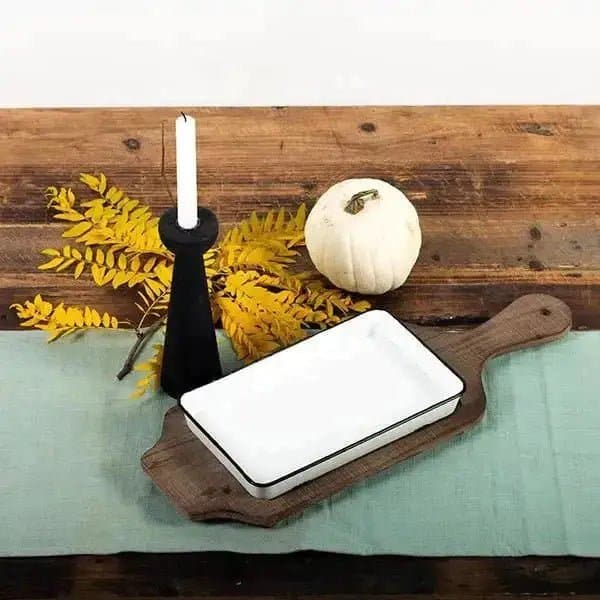 Rectangular Wooden Tray With Detachable Platter | Treasures of my HeART