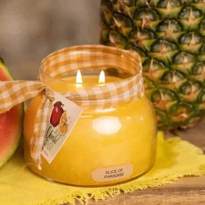 Slice Of Paradise Scented Candle - 22 Oz, Double Wick, Mama Jar | Treasures of my HeART