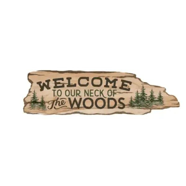 Welcome To Our….woods Sign | Treasures of my HeART