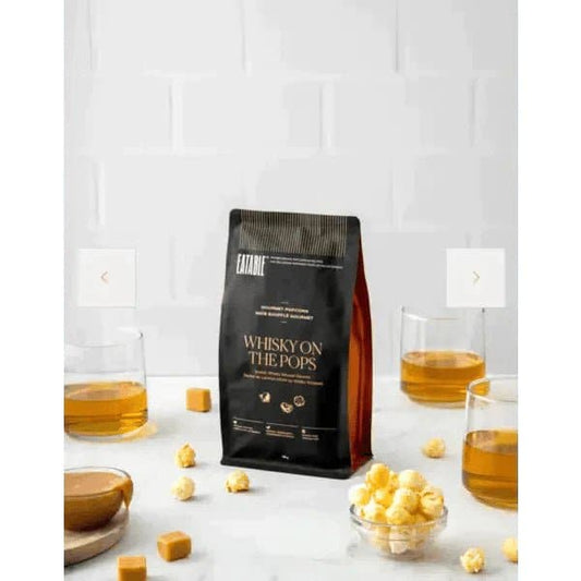 Whisky On The Pops - Scotch Infused Caramel Popcorn | Treasures of my HeART