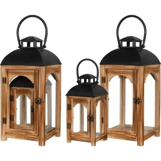 Wooden Arched Lantern Set | Treasures of my HeART